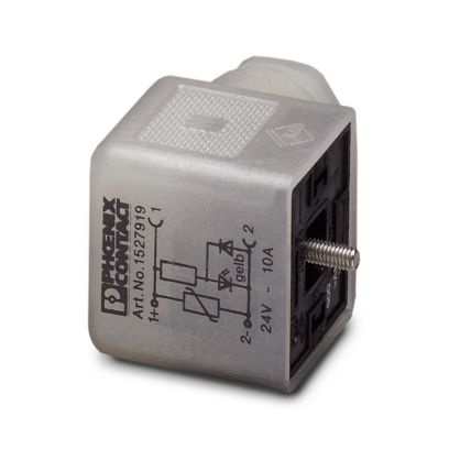SACC-V-3CON-PG9/A-1L-SV 24V - Connettore per valvola