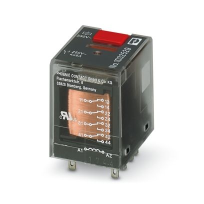 REL-IR-BL-230AC/4X21 - Relè singolo