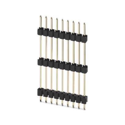 PSTD 0,65X0,65/9-3IS-2,54 - Barra di pin
