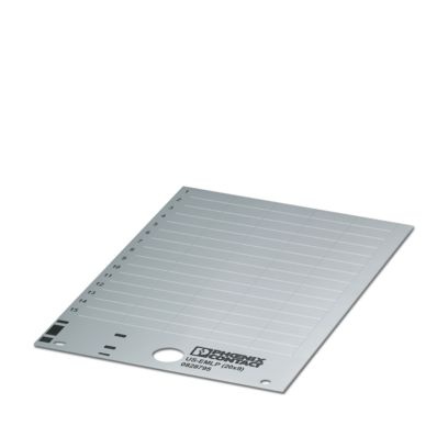 US-EMLP (20X9) SR - Targhetta in plastica