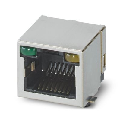 CUC-SP-J1ST-A/R4LT-SMD-LED - Connettori per circuito stampato RJ45 modulari