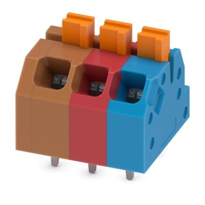 SPTAF 1/ 3-3,5-EL MC:BN/RD/BU - Morsetto per circuito stampato