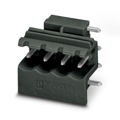 MSTBO 2,5/ 4-G1R BK CD:1,4 - Connettore fisso per circuiti stampati
