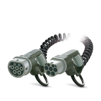 EV-T2M3PC-3AC20A-4,0M2,5EHBK00 - Cavi di ricarica AC
