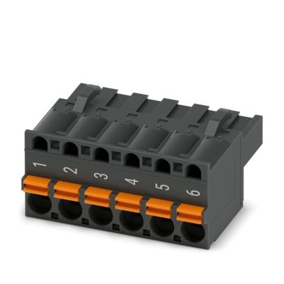 FKCT 2,5/ 6-ST-5,08BKBDWH:-6Q - Connettore per circuito stampato