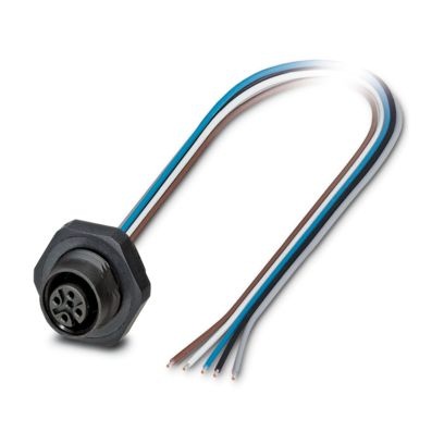 SACC-DSI-M12FS-5CON-PG9/0,5 P - Connettore a innesto per apparecchiatura parete posteriore