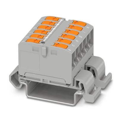 PTVFIX 12X2,5-NS35A GY - Blocco di distribuzione