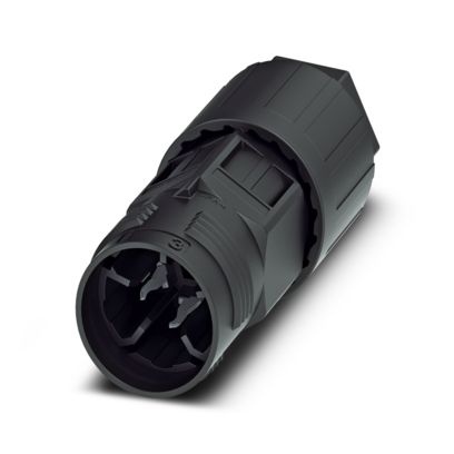 QPD C 4PE6,0 1X12-20 BK - Connettore per cavo
