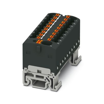 PTFIX 4/18X1,5-NS15A BK - Blocco di distribuzione