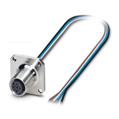 SACC-E-M12FS-4CON-SQ26/ 0,5 - Connettore tipo flush