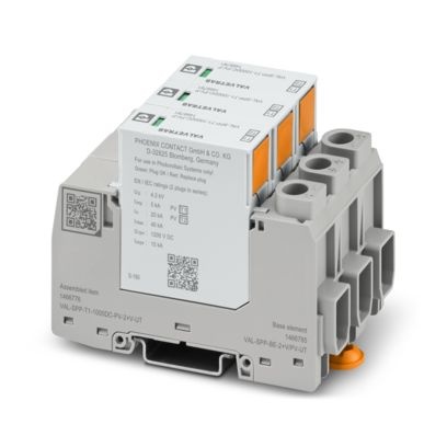 VAL-SPP-T1-1000DC-PV-2+V-UT - Dispositivo di protezione contro fulmini/sovratensioni tipo 1/2
