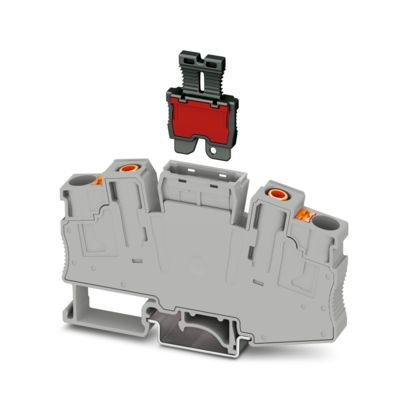 PT 6-T P/P HV GY/BK - Morsetto di sezionamento