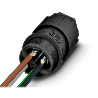 QPD W 3PE2,5 6-10 M25 1,0 BK - Passaggio a parete