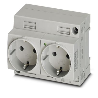 EO-CF/UT/LED/DUO - Presa doppia