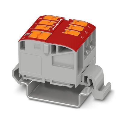 PTVFIX 6/6X2,5-NS35A RD - Blocco di distribuzione