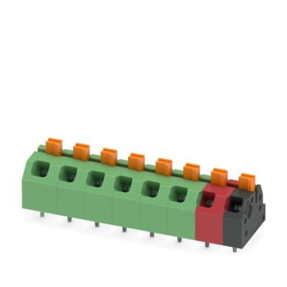 SPTAF 1/ 8-5,0-EL MC:GN/RD/BK - Morsetto per circuito stampato