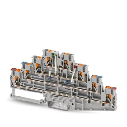 IT 2,5-L RD/L BU/L LED 24 RD/L LED 24 GN - Morsetto a più piani