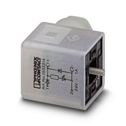 SACC-V-3CON-PG9/A-PFL 12/24 - Connettore per valvola