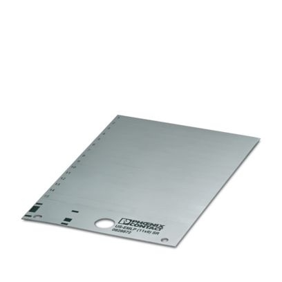 US-EMLP (11X9) SR - Targhetta in plastica
