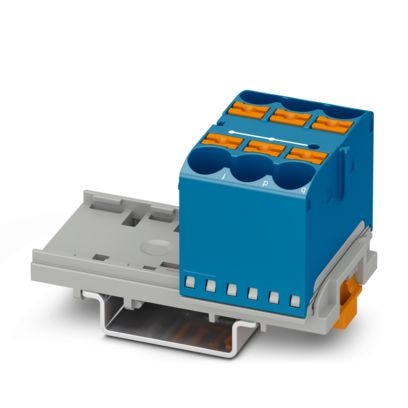 PTFIX 6X10/S-NS35 BU - Blocco di distribuzione