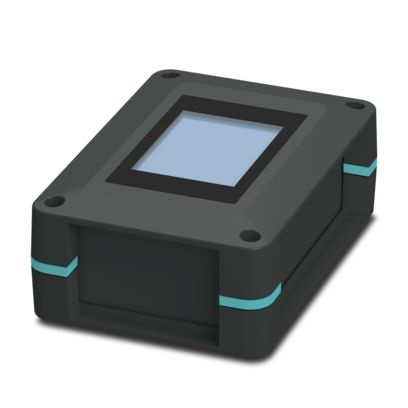 UCS 125-87-F-GD-D2,4-TRG 9005 - Contenitore universale con touchscreen