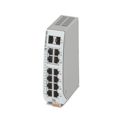 FL SWITCH 1012NT-2SFP - Switch Ethernet Industriale