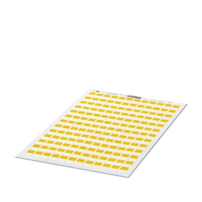 WML 3 (13X10)A4 YE - Etichetta marcatore cavi