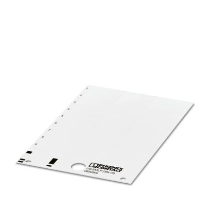 US-EMLP (35X15) - Targhetta in plastica
