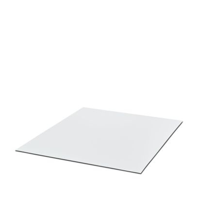 GPK/SK 610X610X0,8 WH/BK - Lastra per incisione