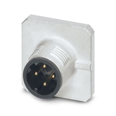 SACC-SQ-M12MSD-4CON-20-L180 - Connettore a innesto per apparecchiatura a parete frontale