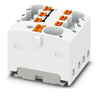 PTFIX 4/6X1,5-G WH - Blocco di distribuzione