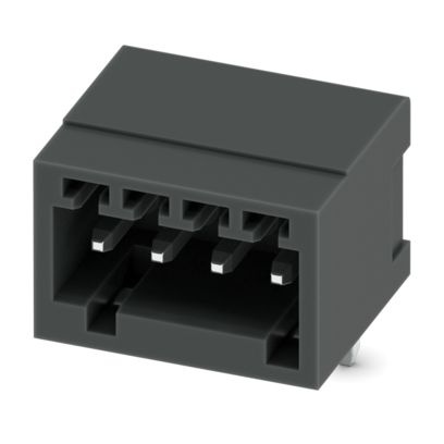 MC 0,5/ 4-G-2,5 BK - Connettore fisso per circuiti stampati