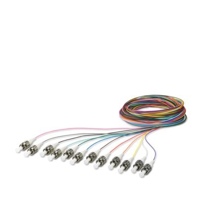 FOC-PT9:ST-OM2/2.5 - Set di pigtail per conduttore in fibra ottica con 12 pigtail