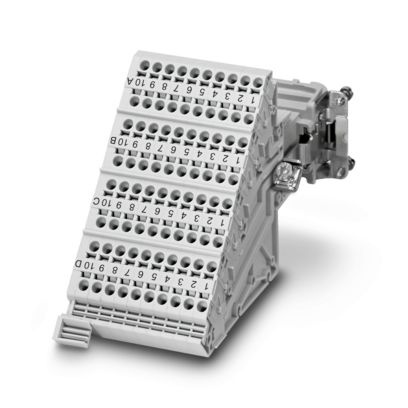 HC-D 40-A-TWIN-PEL-F - Adattatore per morsetti