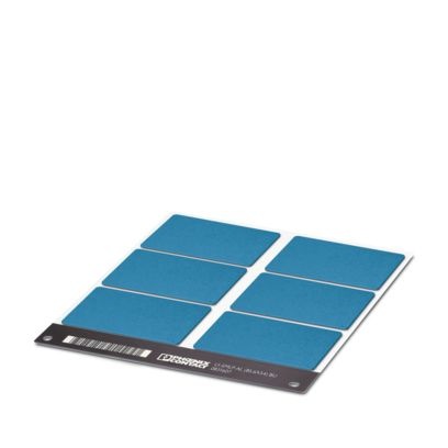 LS-EMLP-AL (85,6X54) BU CUS - Identificatore di apparecchiature