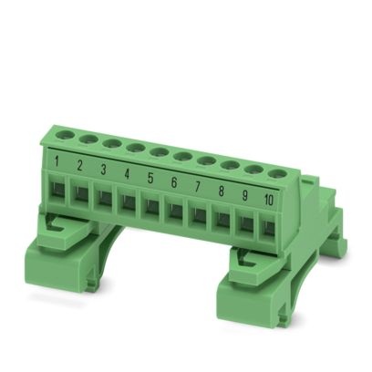 UMSTBHK 2,5/10-G BD:1-10 - Connettore per guida di montaggio