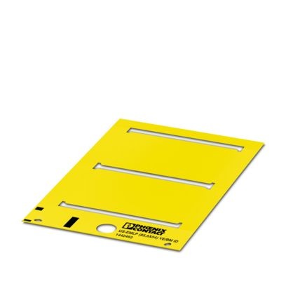 US-EMLP (85,6X54) YE/BM ID - Targhetta in plastica