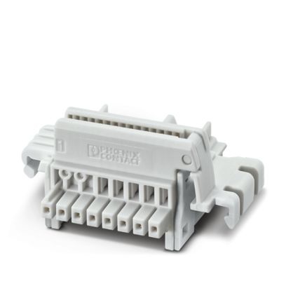 TBUS8-22,5-PPPPPPPP-7035 - Connettore bus per guida di montaggio