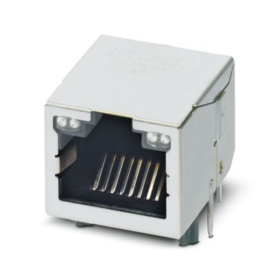 CUC-IND-J1ST-A/R4LS-LED-S - Connettori modulari RJ45 per circuito stampato