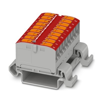 PTVFIX 18X2,5-NS35A RD - Blocco di distribuzione