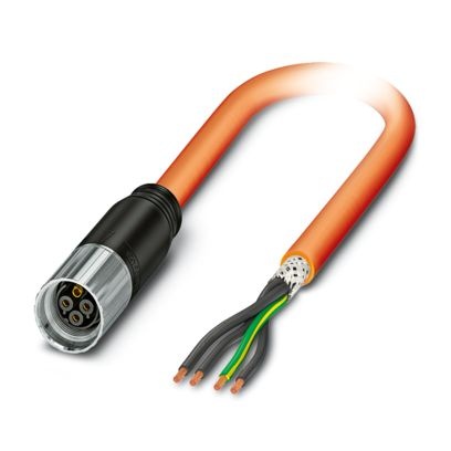 K-3E - OE/5,0-B00/M17 F8X - Connettore per cavo in plastica stampata su entrambi i lati