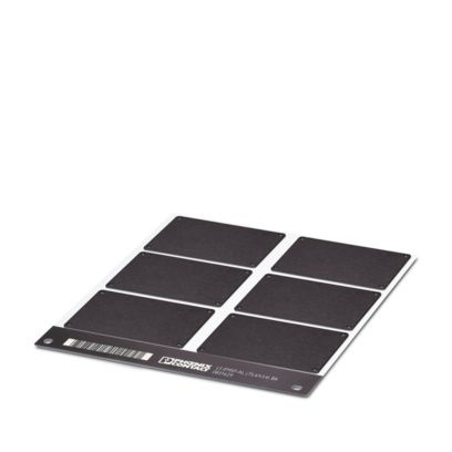 LS-EMSP-AL (75,6X54) BK - Identificatore di apparecchiature