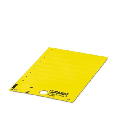 US-EMLP (27X15) YE - Targhetta in plastica