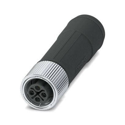 SAC-4P- 8,5-PUR/M12FSS PE - Cavo di alimentazione