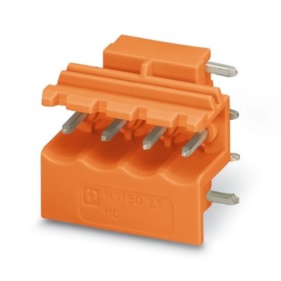MSTBO 2,5/ 4-G1R OG - Connettore fisso per circuiti stampati