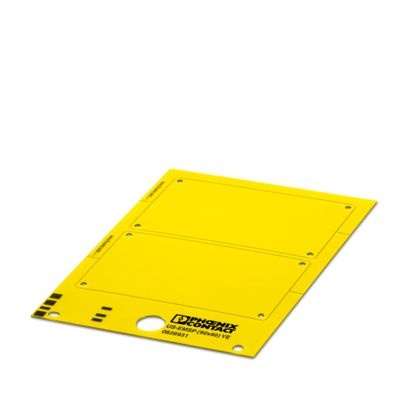 US-EMSP (90X60) YE CUS - Identificatore di apparecchiature