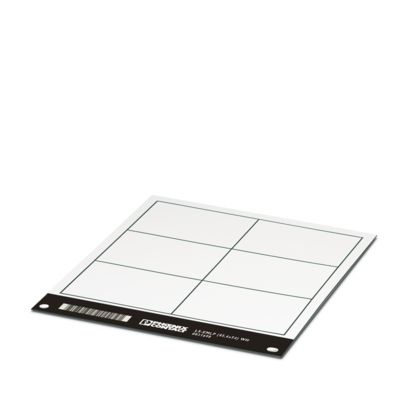 LS-EMLP (85,6X54) WH - Identificatore di apparecchiature
