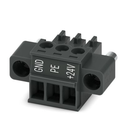 MC 1,5/ 3-STF-3,5 BKBDWH:GND Q - Connettore per circuito stampato