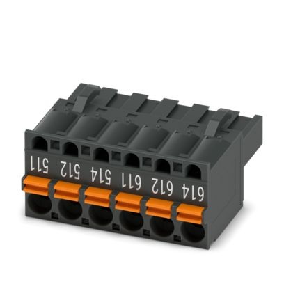 FKCT 2,5/ 6-ST-5,08BKBDWH511 - Connettore per circuito stampato