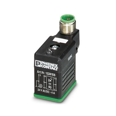SAC-3P-M12MS/B-1L-S - Connettore per valvola